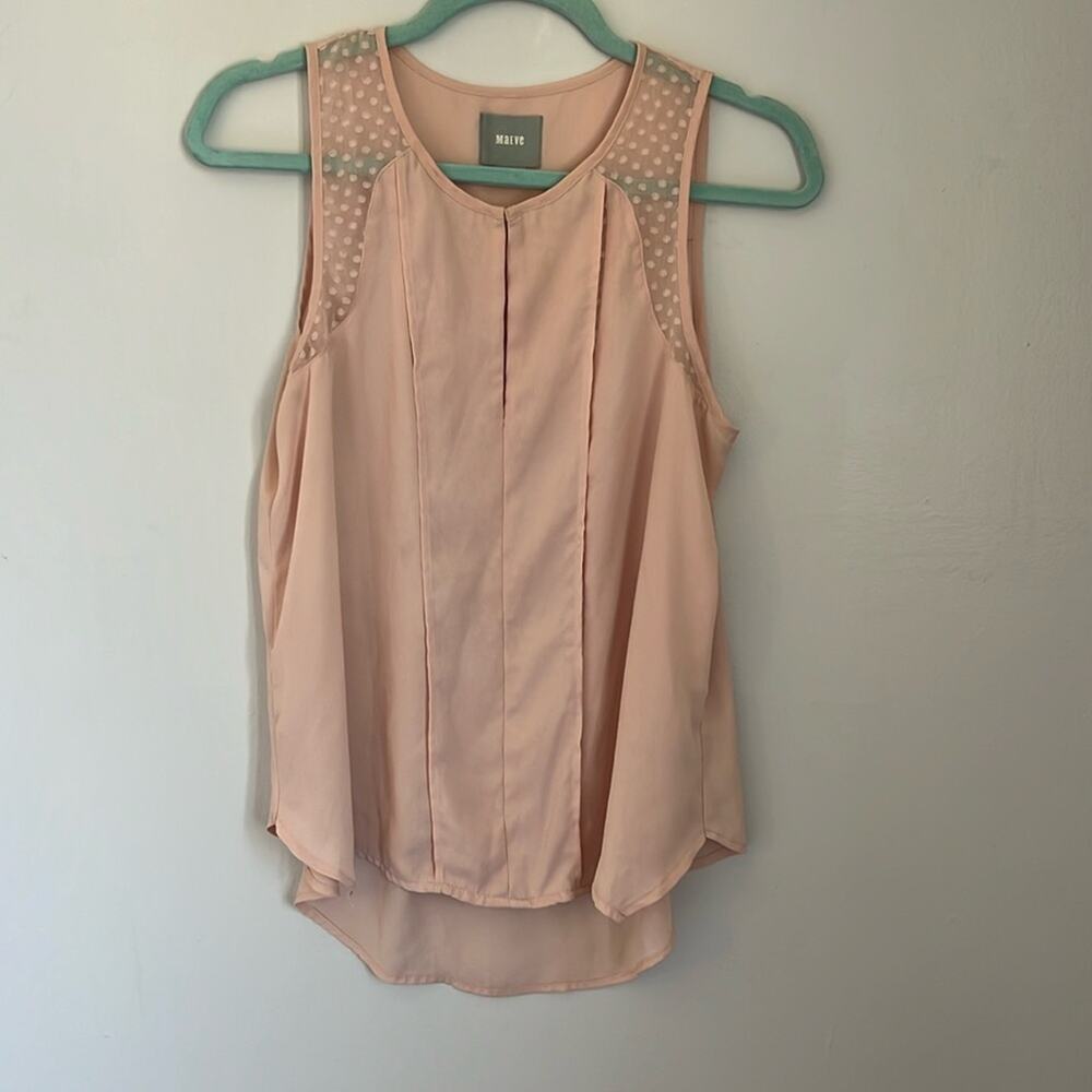 Anthropologie Maeve sleeveless blouse. Size 6